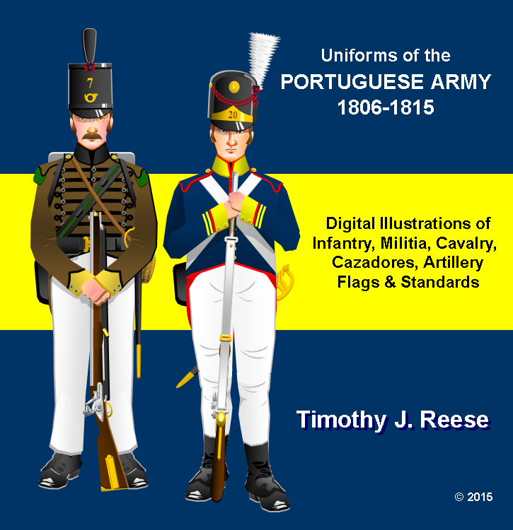 SAMPLE PLATE: Uniforms of the Portuguese Army, 1806-1815
